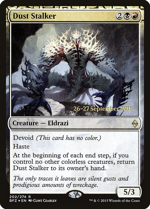 Dust Stalker (202s) [Battle for Zendikar Promos]