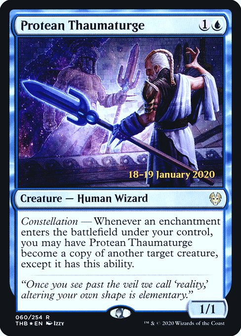 Protean Thaumaturge (60s) [Theros Beyond Death Promos]