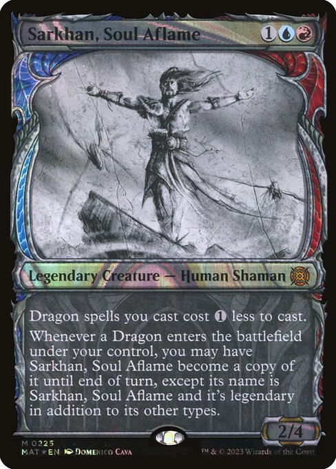 Sarkhan, Soul Aflame (225) [March of the Machine: The Aftermath] [Showcase]