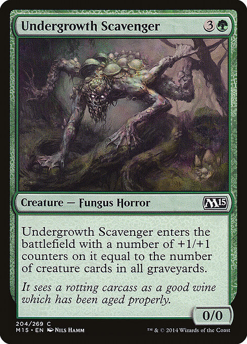 Undergrowth Scavenger (204) [Magic 2015]