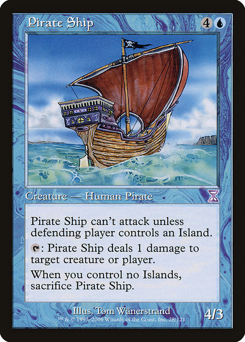 Pirate Ship (28) [Time Spiral Timeshifted]