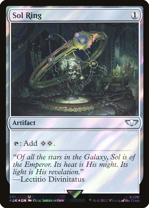 Sol Ring (251★) [Warhammer 40,000 Commander]