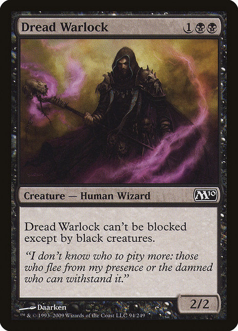 Dread Warlock (94) [Magic 2010]