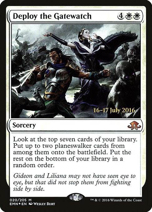 Deploy the Gatewatch (20s) [Eldritch Moon Promos]