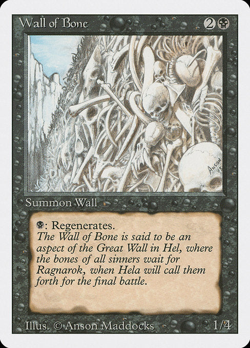 Wall of Bone (134) [Revised Edition]