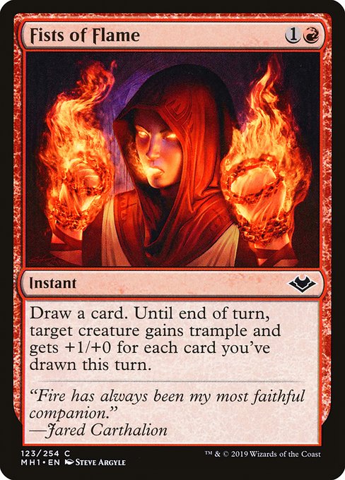 Fists of Flame (123) [Modern Horizons]