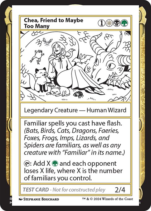 Chea, Friend to Maybe (999-CFTM) [Mystery Booster 2]