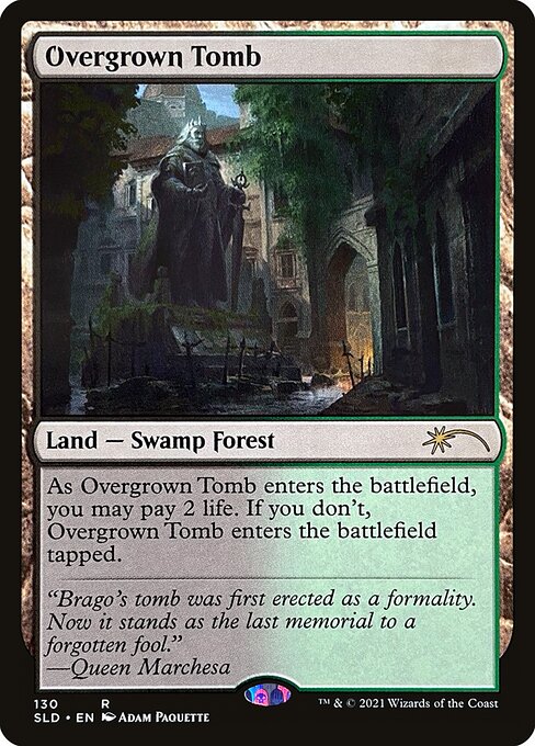 Overgrown Tomb (130) [Secret Lair Drop]