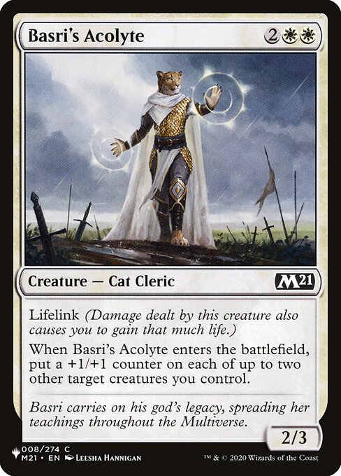 Basri's Acolyte (M21-8) [The List]