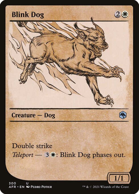 Blink Dog (300) [Adventures in the Forgotten Realms] [Showcase]