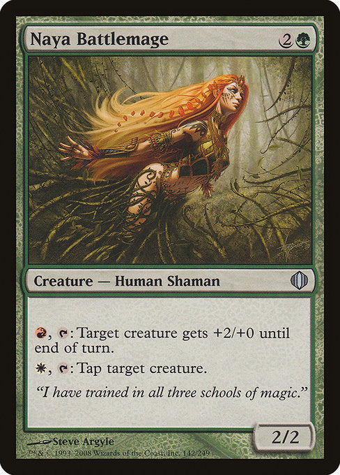 Naya Battlemage (142) [Shards of Alara]