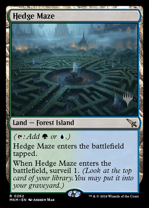 Hedge Maze (262p) [Murders at Karlov Manor Promos]