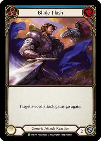 Blade Flash - LGS149 (LGS149) [Flesh and Blood Promo Cards]