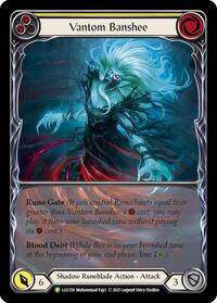 Vantom Banshee (Yellow) (Extended Art) - LGS158 (LGS158) [Flesh and Blood Promo Cards]