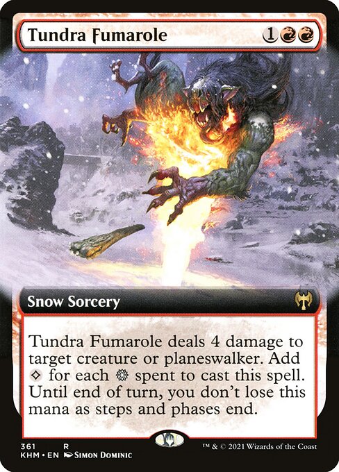Tundra Fumarole (361) [Kaldheim] [Extended Art]