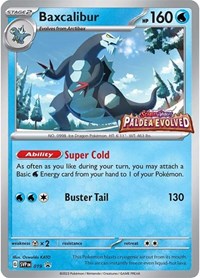 Baxcalibur - 019 (Prerelease) (019) [SV Scarlet and Violet Promo Cards]