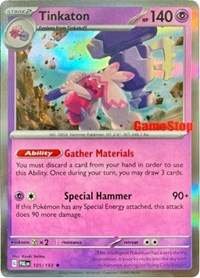 Tinkaton - 105/193 (GameStop Exclusive) (105/193) [Miscellaneous Cards and Products]