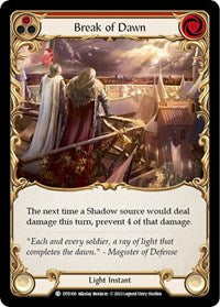 Break of Dawn (Red) (DTD100) [Dusk till Dawn]