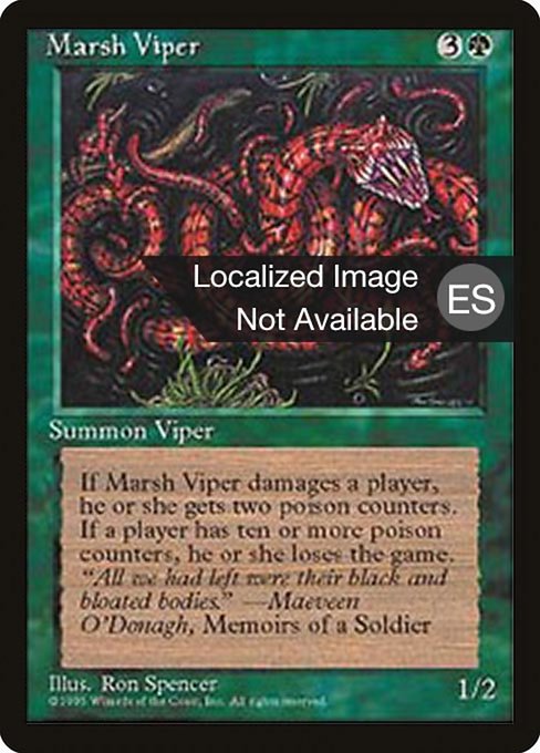 Marsh Viper (263) [Fourth Edition Foreign Black Border]