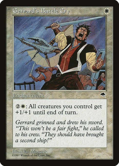 Gerrard's Battle Cry (21) [Tempest]