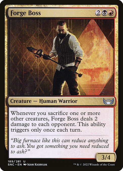 Forge Boss (189) [Streets of New Capenna]