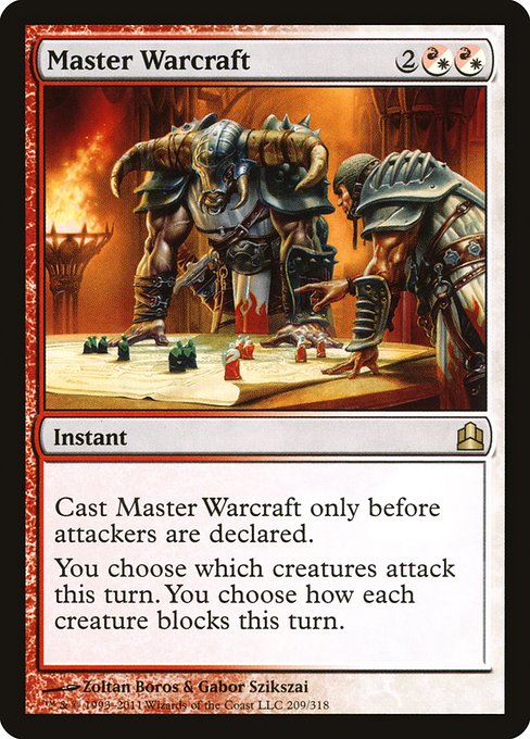 Master Warcraft (209) [Commander 2011]