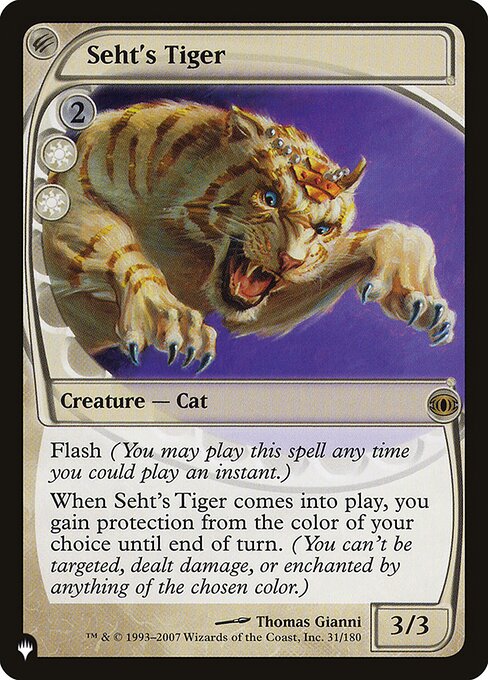 Seht's Tiger (FUT-31) [The List]