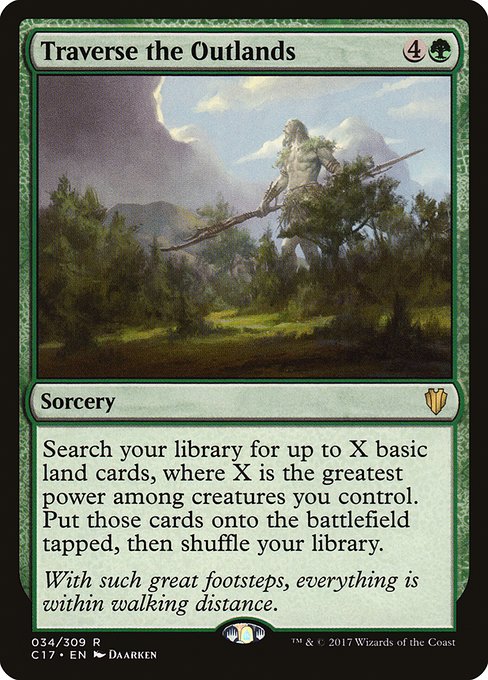 Traverse the Outlands (34) [Commander 2017]