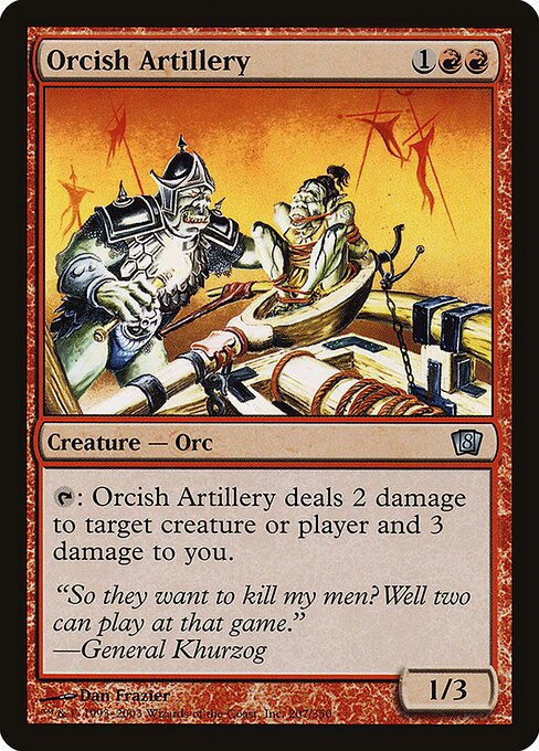 Orcish Artillery (207★) [Eighth Edition]