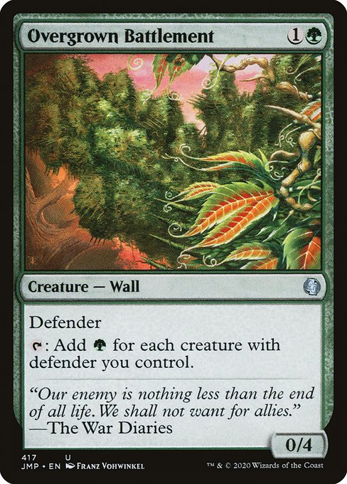 Overgrown Battlement (417) [Jumpstart]