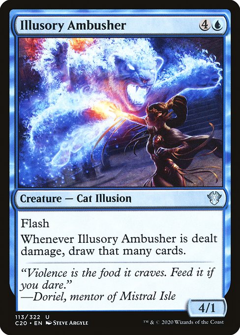 Illusory Ambusher (113) [Commander 2020]