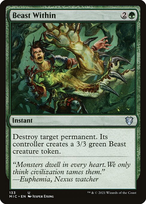 Beast Within (133) [Midnight Hunt Commander]