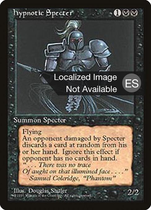 Hypnotic Specter (142) [Fourth Edition Foreign Black Border]