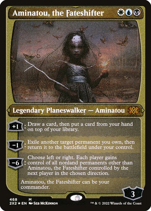 Aminatou, the Fateshifter (468) [Double Masters 2022]