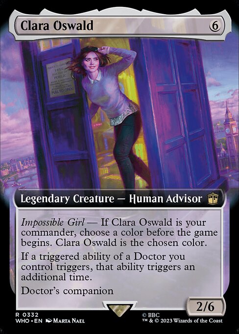 Clara Oswald (332) [Doctor Who] [Extended Art]
