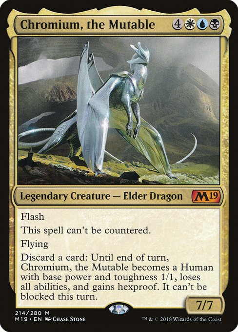 Chromium, the Mutable (214) [Core Set 2019]