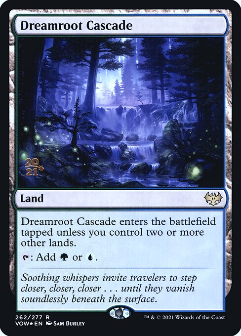 Dreamroot Cascade (262s) [Innistrad: Crimson Vow Promos]