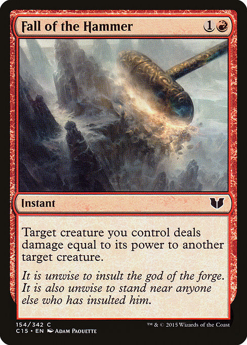 Fall of the Hammer (154) [Commander 2015]
