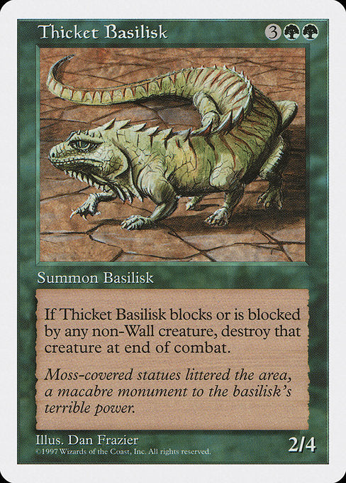 Thicket Basilisk (331) [Fifth Edition]