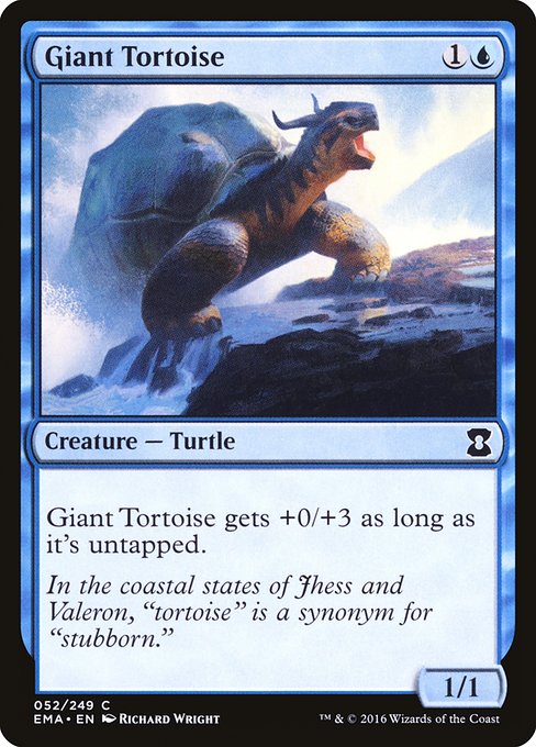 Giant Tortoise (52) [Eternal Masters]