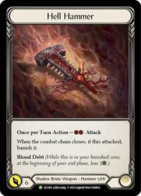 Hell Hammer - LGS164 (LGS164) [Flesh and Blood Promo Cards]