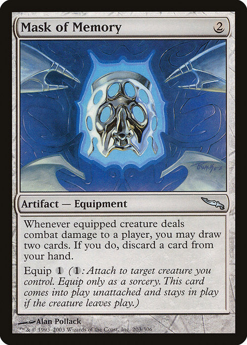 Mask of Memory (203) [Mirrodin]