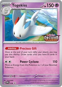 Togekiss - 038 (Prerelease) (038) [SV Scarlet and Violet Promo Cards]