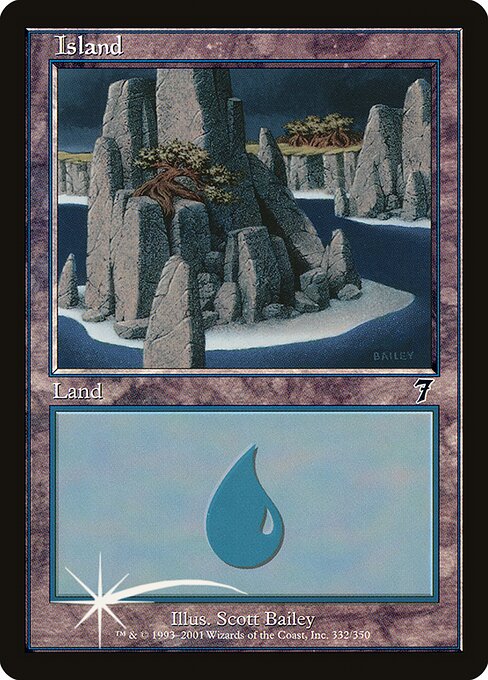 Island (332) (332★) [Seventh Edition]