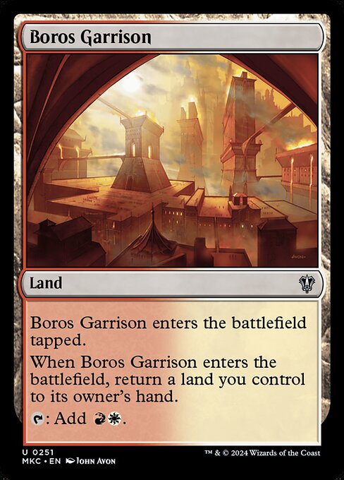 Boros Garrison (251) [Murders at Karlov Manor Commander]