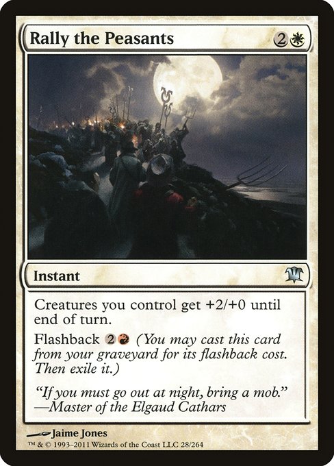 Rally the Peasants (28) [Innistrad]