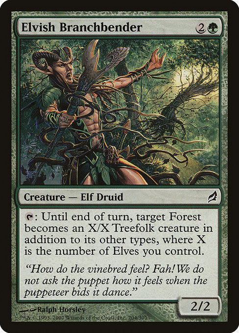 Elvish Branchbender (204) [Lorwyn]