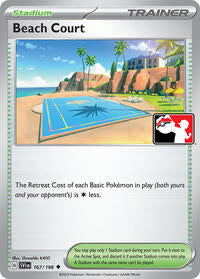 Beach Court (167/198) [Prize Pack Series Cards]