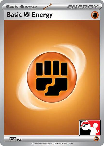 Basic Fighting Energy (006) [Prize Pack Series Cards]