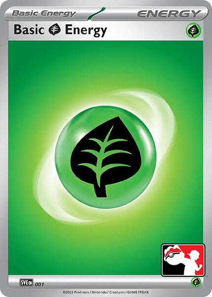 Basic Grass Energy (001) [Prize Pack Series Cards]